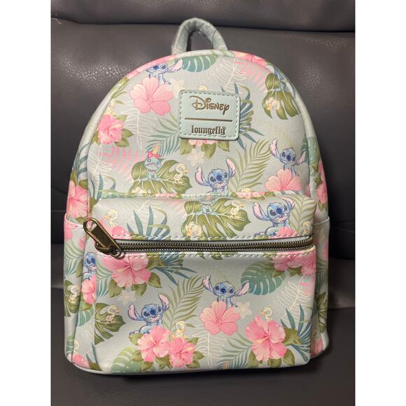 Disney Loungefly aloha stitch backpack NWT, Rare - Picture 1 of 5